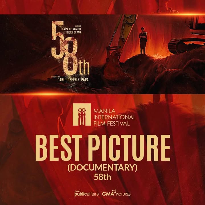 “58th” wins big at the 3rd Manila International Film Festival photo