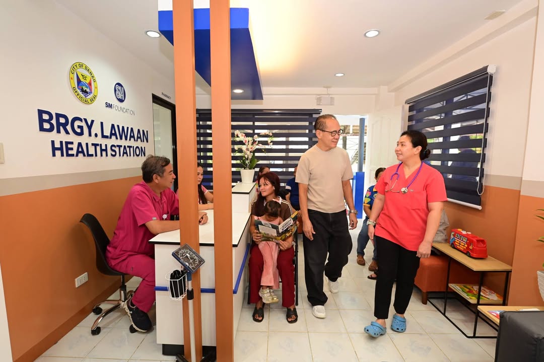 A new health station and birthing center in Brgy. Lawaan, Danao