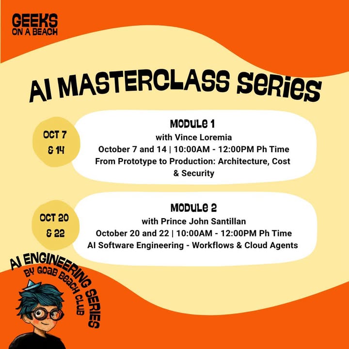 Geeks On A Beach launches AI Masterclasses