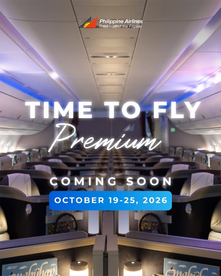 PAL’s Premium Cabin seat sale starts October 19