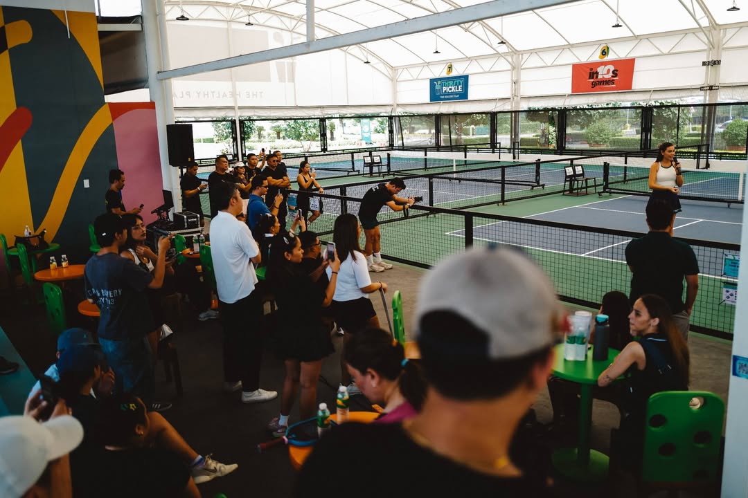 Pickleball players take the court for clean water at Dink for Water photo