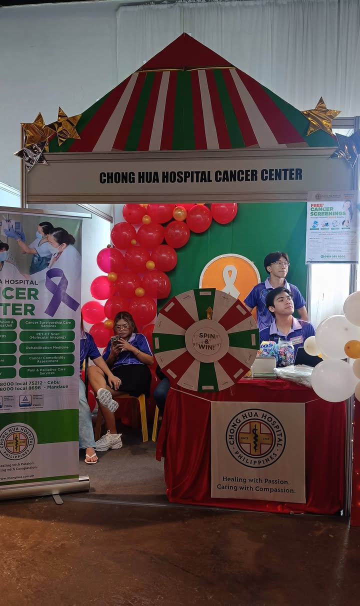 The booths offering various information and services at the Cancer Fair 2026 ✨ photo