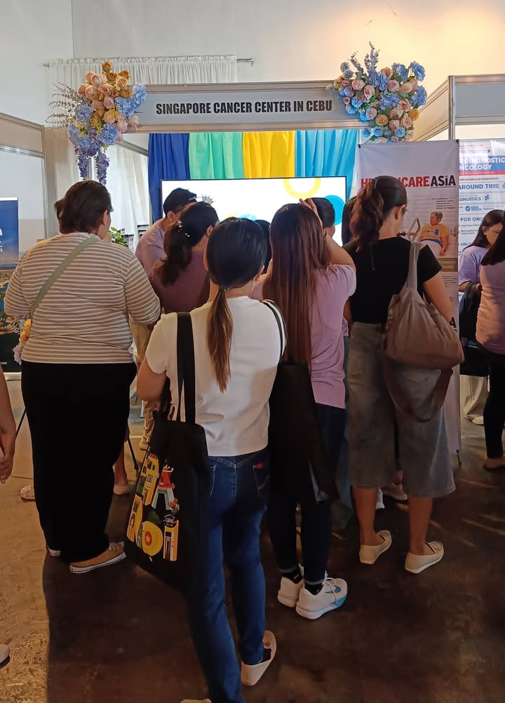 The booths offering various information and services at the Cancer Fair 2026 ✨ photo