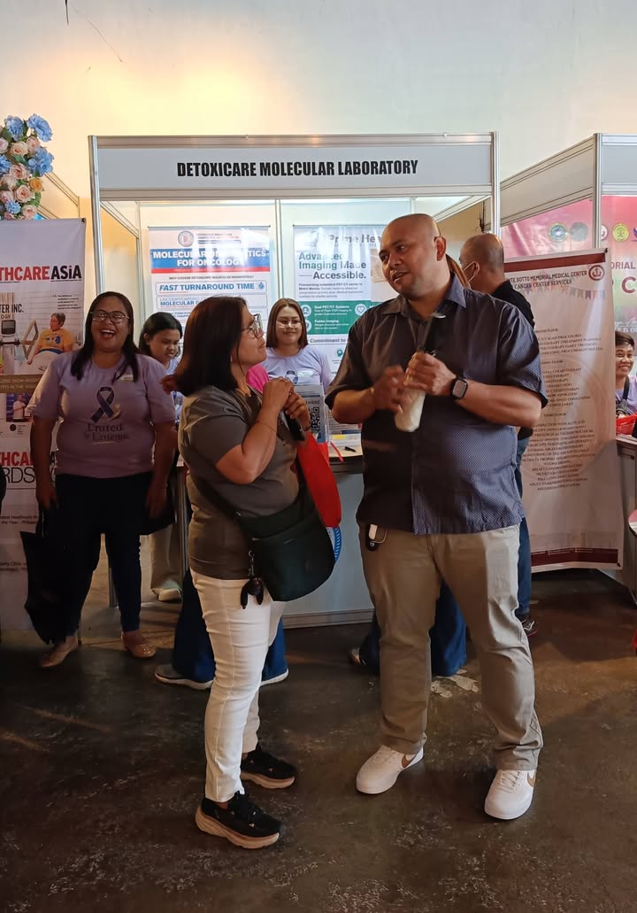 The booths offering various information and services at the Cancer Fair 2026 ✨ photo