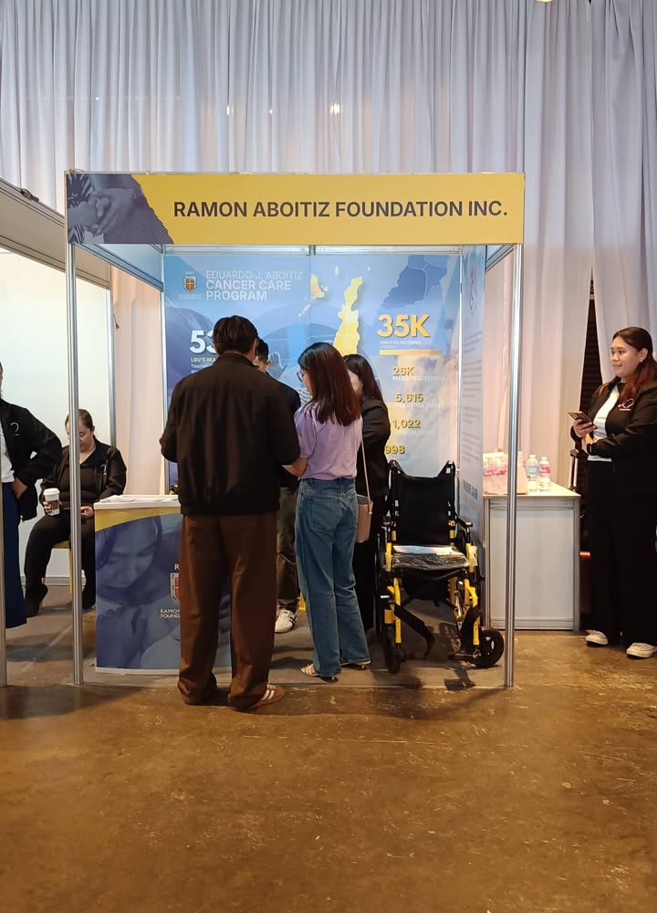The booths offering various information and services at the Cancer Fair 2026 ✨ photo