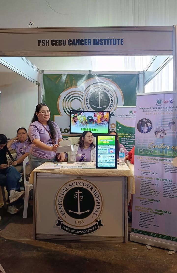 The booths offering various information and services at the Cancer Fair 2026 ✨ photo