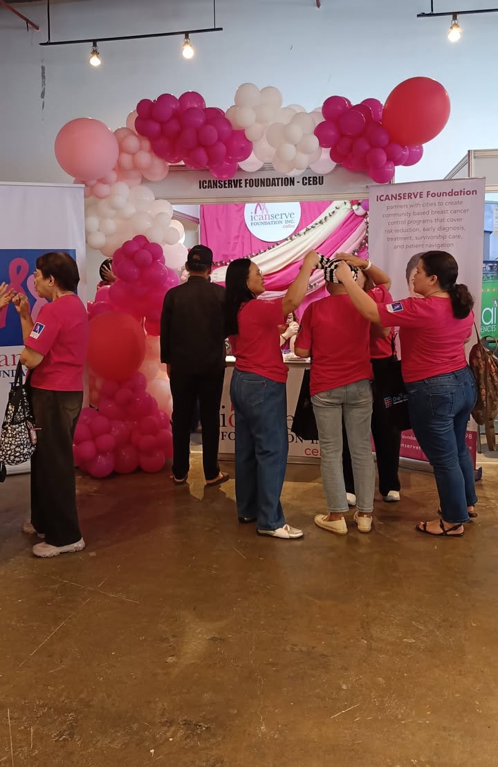 The booths offering various information and services at the Cancer Fair 2026 ✨