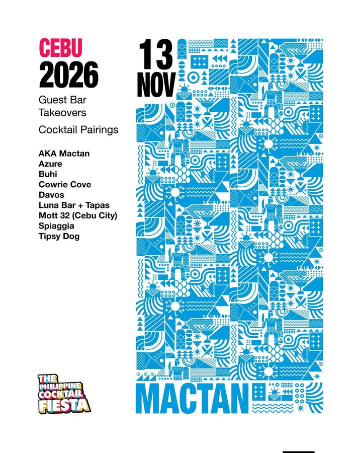 The Philippine Cocktail Fiesta reveals full 2026 Cebu lineup photo